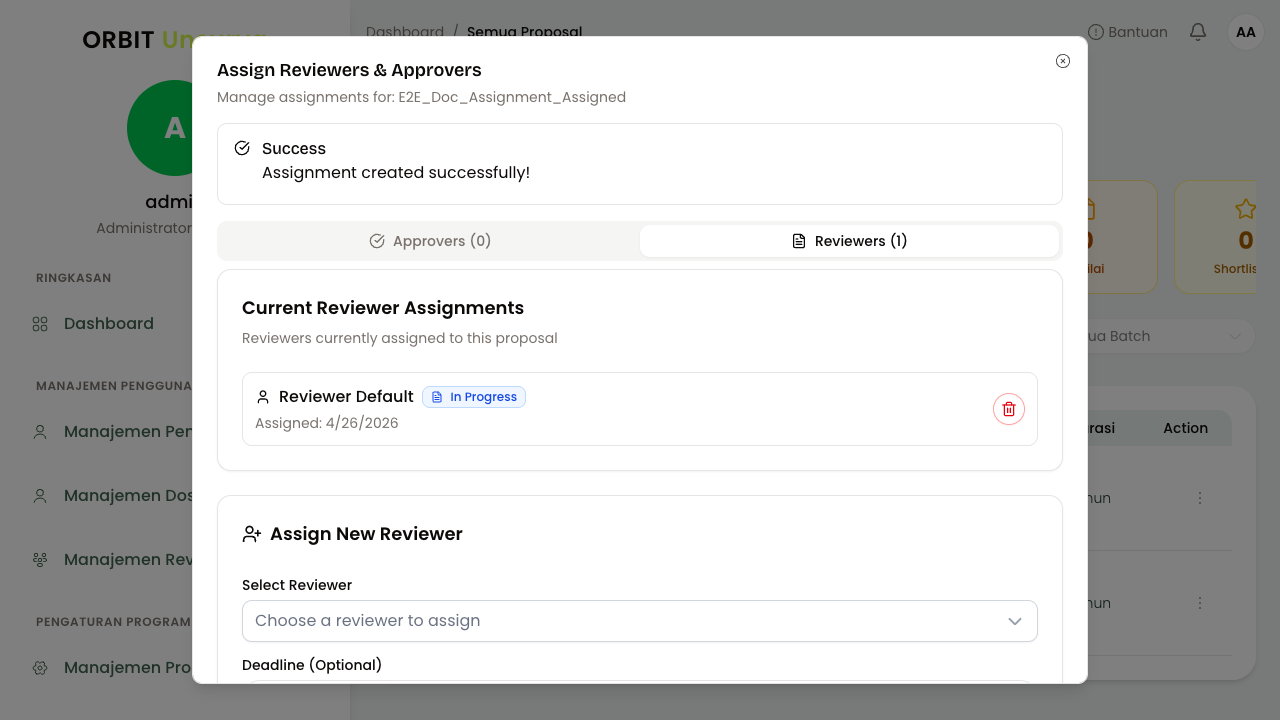 Reviewer Status In Progress