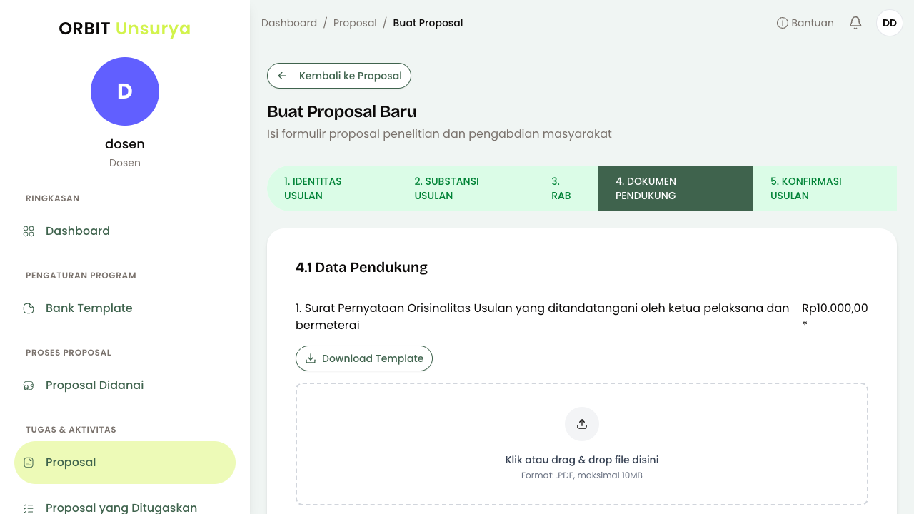 Dokumen Pendukung